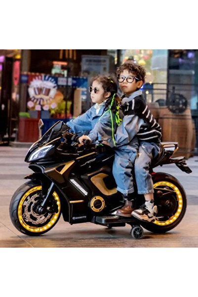 OEM Children's electric motorcycle, 2 seats, 2 motors, key start
