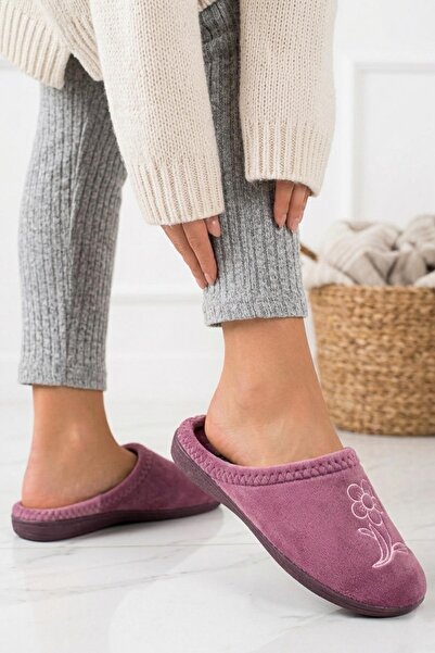 GEZER 15941 Women's Daily Lightweight Sole Winter Home Rug Guest Slippers