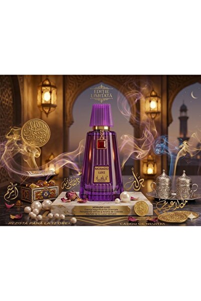 MORADO Parfum Arabesc de Nișă-Morado Luxe Unisex – 100ml, Esență Regală și Pe...