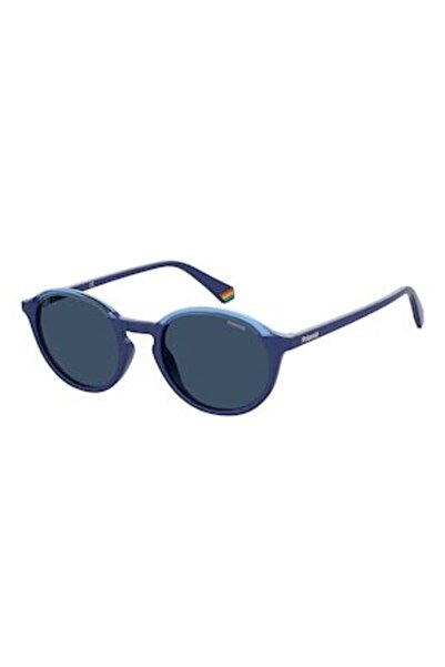 Polaroid Unisex Round Polarized Sunglasses