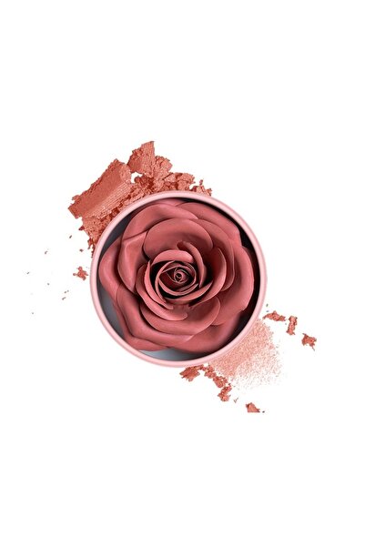 SELA Blush de lungă durată, 3,5 gr forma petale de trandafir, 04,