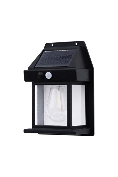 Erstee Solar lamp Bayern sensor 3W IP44, black, Erste