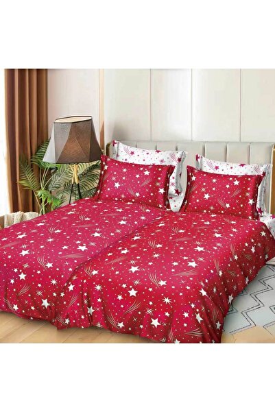 CumparaMisim Duvet Cover Set with 2 sheets for duvet, 7 pieces, Superior Sati...