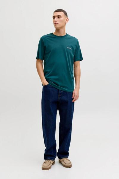 Jack & Jones JJBRANDON Bisiklet Yaka Kısa Kollu Erkek T-Shirt