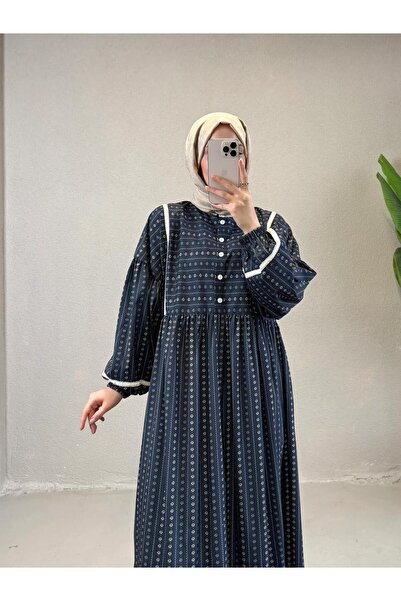 modayaselam Guipure Dress