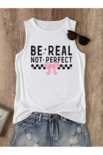SUNFREE Slogan Ribbon Printed Women's Crew Neck Cotton Sleeveless Summer Tank...