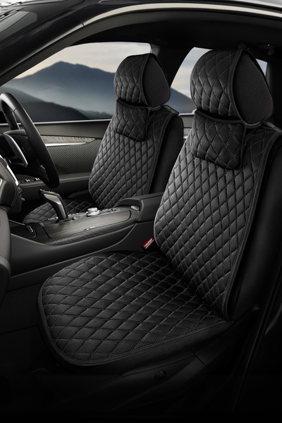 TORPEDO Elite Series Breathable Anti-Sweat Auto Seat Protection Cover - Full Set
