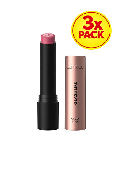 Catrice 3x PACK Lip gloss stick in glass look #030-talk Hibiscus To Me 3 G 3 gr