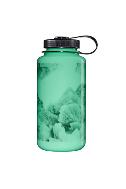 NALGENE قارورة ماء واسعة الفوهة سعة 32 أونصة (1 لتر) من جلووايلد كريستال 6820...