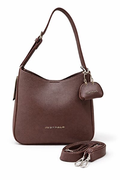 ÇANTAM GELSİN Just Polo Original Women's Large Size Soft Leather 3-Compartmen...