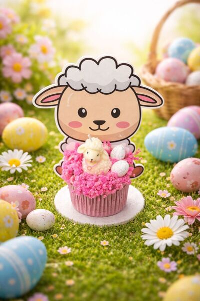 OEM Sheep-shaped Candle made of Natural Soy Wax with Decorative Sheep Holder,...