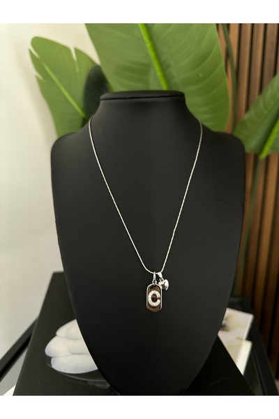 Rüya Charm Detail Letter C Pendant
