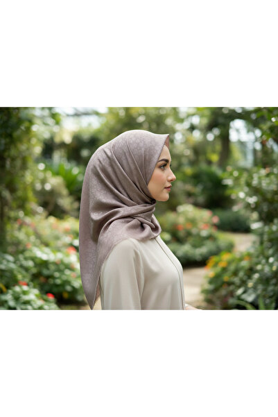 Bonjela Jacquard Floral Print Scarf – Lightweight , Non-Slip , Modern Hijab S...