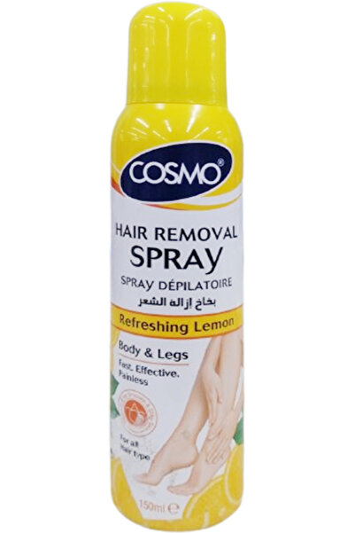 Cosmo Refreshing Lemon Body&Legs Hair Removal Spray Depilatoire 150ml