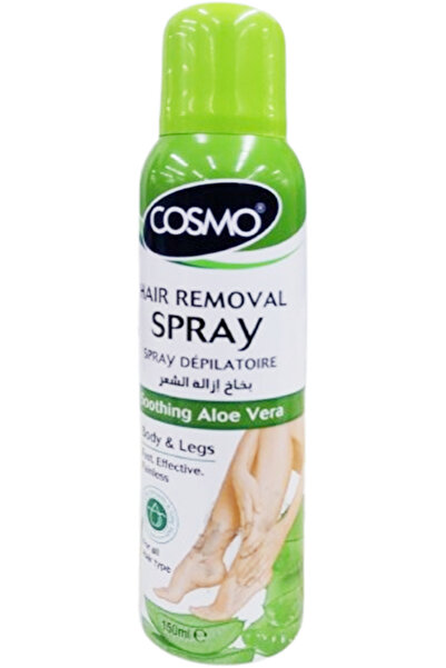 Cosmo Soothing Aloe Vera Body&Legs Hair Removal Spray Depilatoire 150ml