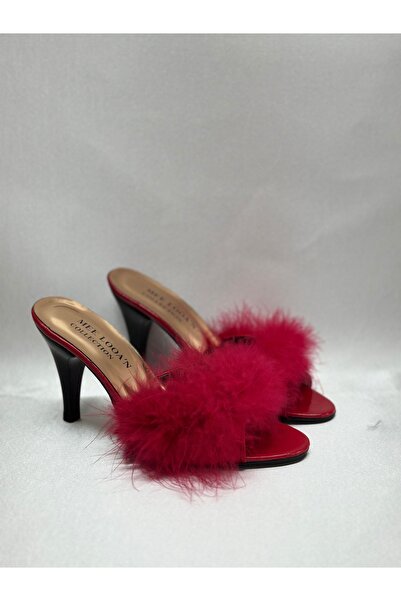 MOD10 Feather bridal drawing slippers