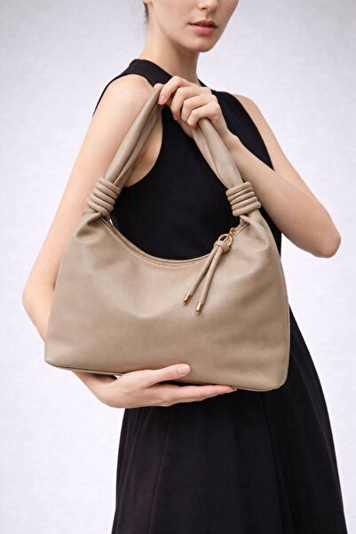 Marvelis Burbi̇e Knot Detailed Hand and Shoulder Bag for Women Bag