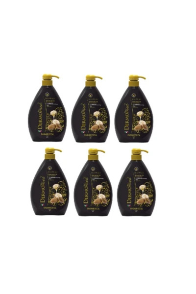 Dermomed Pack of 6 Argan Shower Gel 1000ml