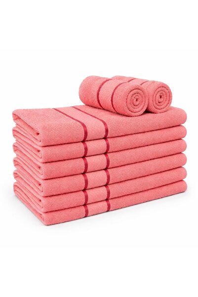 CumparaMisim Set of 8 small towels 30x50cm, 100% Pakistani Cotton , 400g, Lin...