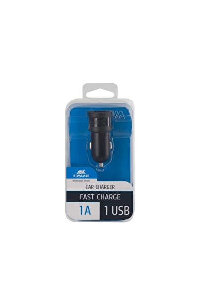 Rivacase VA 4211 B00 Car Charger DC 1USB x 1A, black