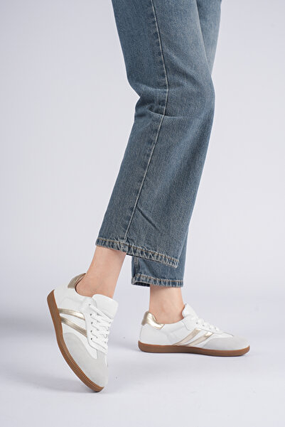 Cefi Shoes حذاء سيدني النسائي حذاء رياضي جلد جلد سويدي إندر جلد كومفورت واي ن...