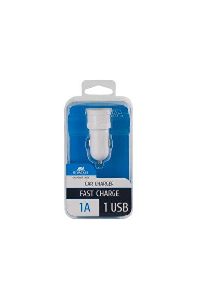 Rivacase VA 4211 W00 DC Car Charger 1USB x 1A, white