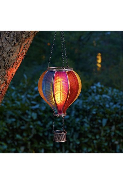MUBX Solar Dekoratif Balon Bahçe Lambası IP65 Su Geçirmez Alev Efektli LED Aydınlatma