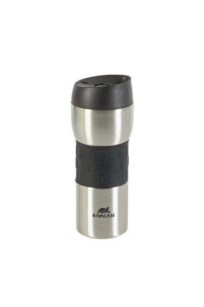 Rivacase RIVACASE TRAVEL THERMOS, 90442SLM, 0.45L STAINLESS STEEL, SILVER