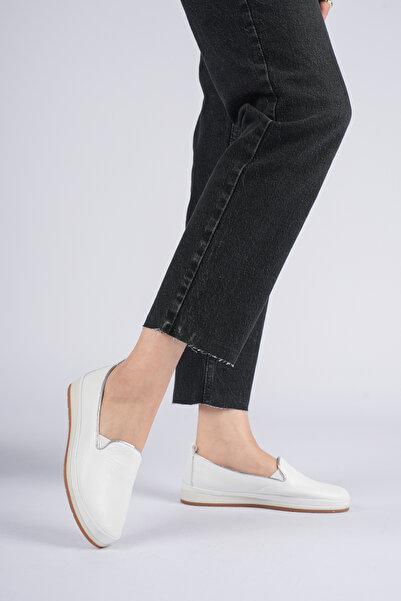 Milan Genuine Leather Women's Flat Comfort Soft Sole Casual Stylish Shoes