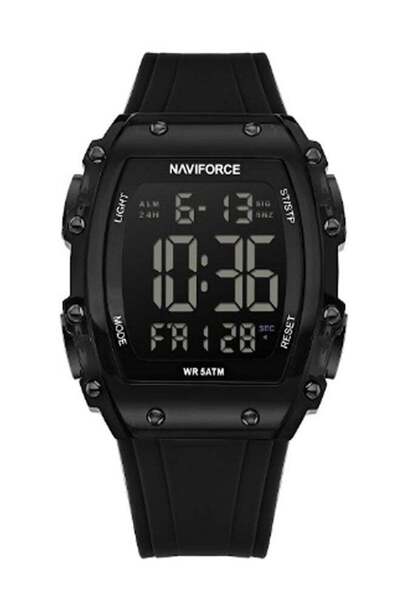 Naviforce Men's Luxury Fashion Quartz Watches LCD Display Digital 3ATM Waterp...