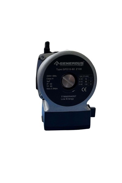 GENEROUS 110W GPD 15-60 Z108 (Grundfos Uyumlu) Kombi Sirkülasyon Pompası