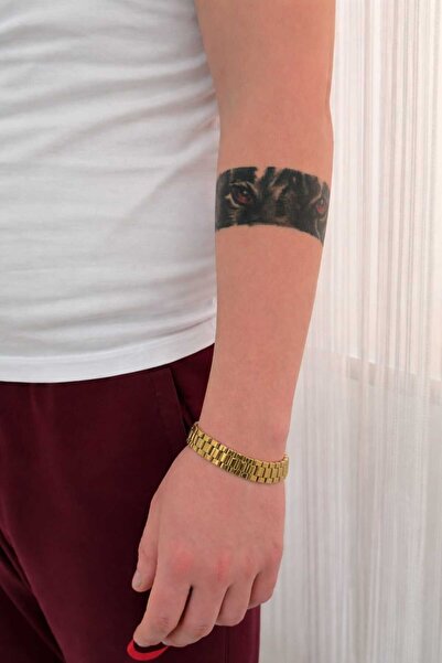 LDY Gold Color Stainless Steel Men's Bracelet – Stylish, Durable, and Modern ...