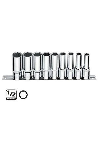 CETA FORM 1/2" 6 Köşe Derin Lokma Anahtar - 18 mm / Kartlı