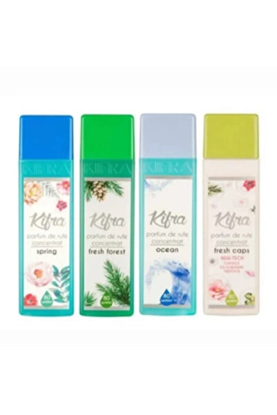 kifra Pachet parfum rufe Primăvară + Prospețime Pădure + Ocean + Prospețime C...