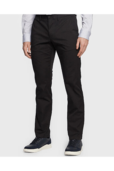 Tommy Hilfiger Pantaloni chino Denton, Negru, Straight Fit