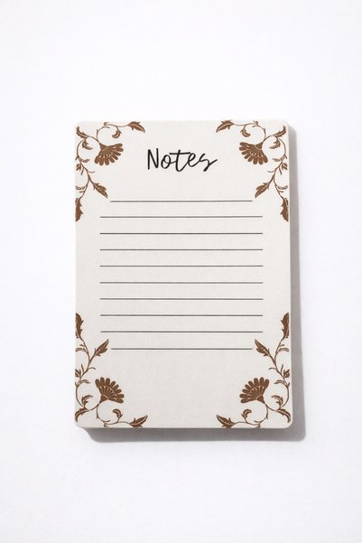 UAStudio 3-Pack of Colorful Patterned Note Paper, Notepad, Daily Planner, Memopad