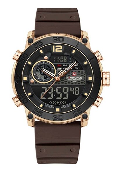Naviforce Men's Water Resistant Analog/Digital Luxury Sports Watch NF6104