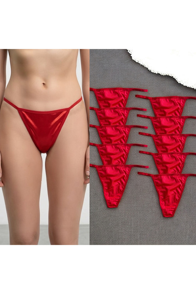 mrv women Kadın 10Lu String Tanga