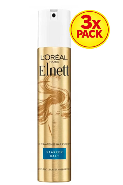 L'Oreal Paris ΣΥΣΚΕΥΑΣΙΑ 3x L'Oréal Paris Elnett Λακ μαλλιών, δυνατό κράτημα,...