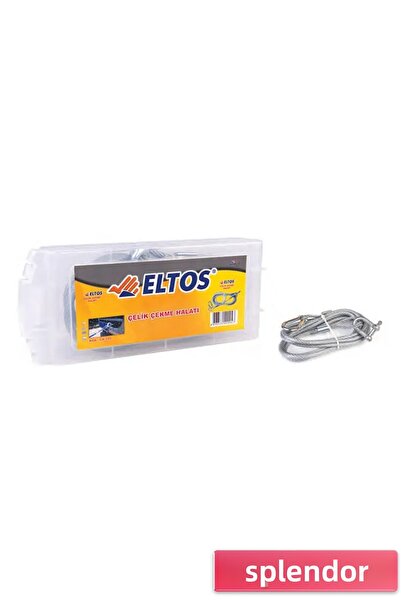 esplendor Steel Towing Rope 6-8 mm Thickness 3.5 Meters Length