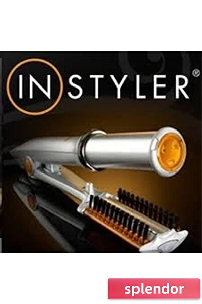 esplendor مكواة فرد الشعر الاحترافية الدوارة من إن ستايلر
