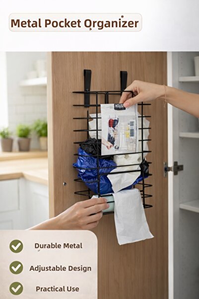 nilşah Bag Holder Wire Black