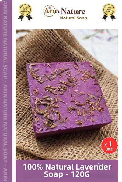 Carlburn # صابون اللافندر العشبي الأصلي 100% طبيعي برائحة جميلة للشعر والوجه ...