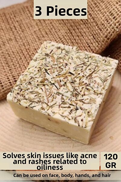 Carlburn # صابون طبيعي 100% برائحة جميلة لليدين والوجه والشعر والبشرة والجسم،...