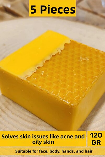 Carlburn # صابون طبيعي 100% برائحة جميلة لليدين والوجه والشعر والبشرة والجسم،...