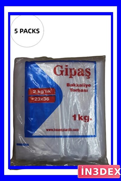 İN3DEX Nylon Bag for Groceries and Kitchen, Size 23X36 cm