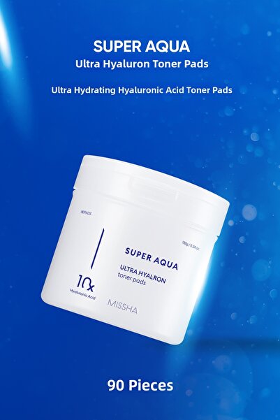 Missha 10 Farklı Hyaluronik Asit Kompleksi İçeren Arındırıcı Tonik Pad Tampoa...