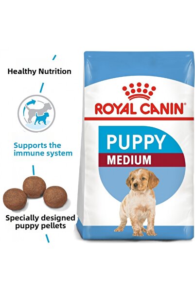 Royal Canin Medium Puppy Orta Irklar Için Yavru Kuru Köpek Maması 4kg