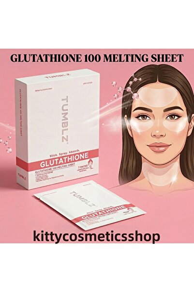 TUMBLZ Basic Melting Sheet 7Pack-Glutathione 100, 7 Packs (Melting Mask)