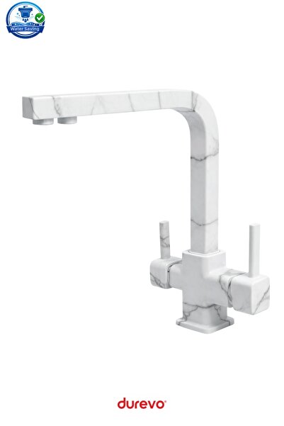 DUREVO Square Water Purified Kitchen Sink Faucet